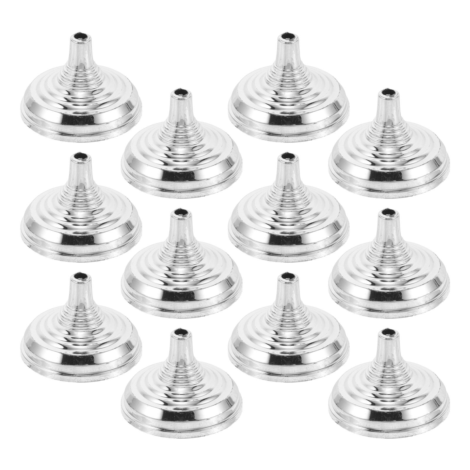 Office Furniture Brands - 12Pcs Silver Mini Desk Flag Stand