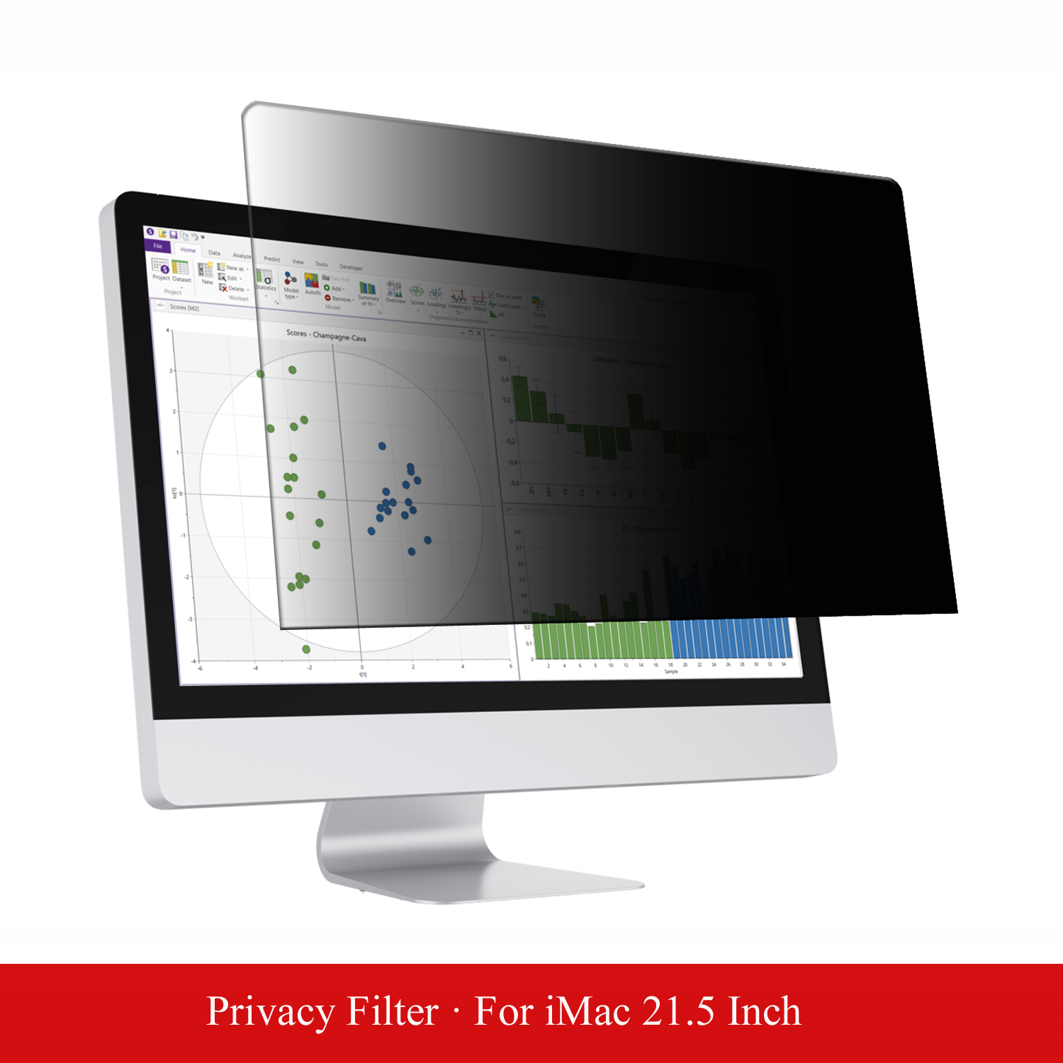 Monitor Privacy Filter - 21.5 inch Anti-Glare Computer Privacy Filter