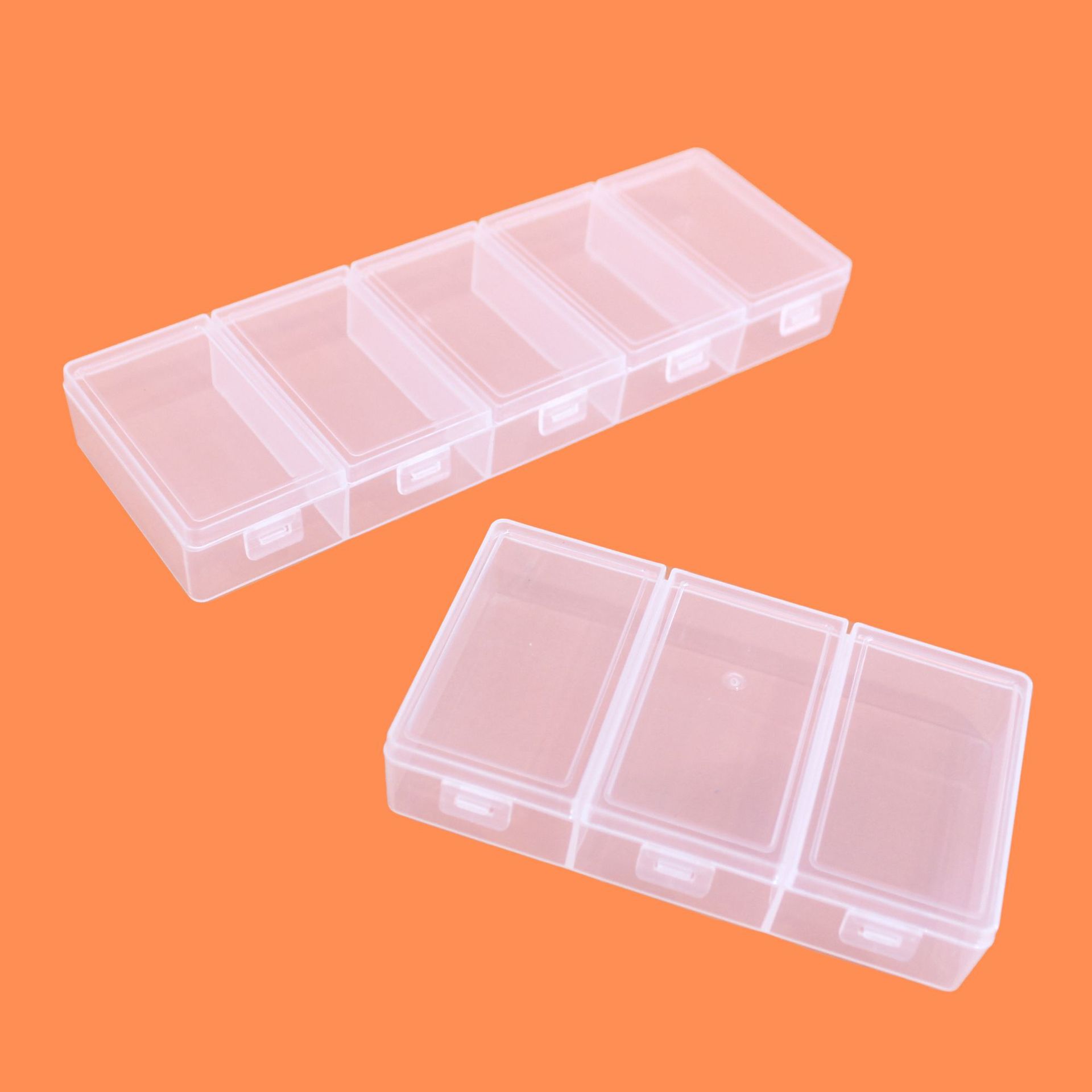 Transparent Plastic Storage Bo - Partition Screen Divider 评论和价格