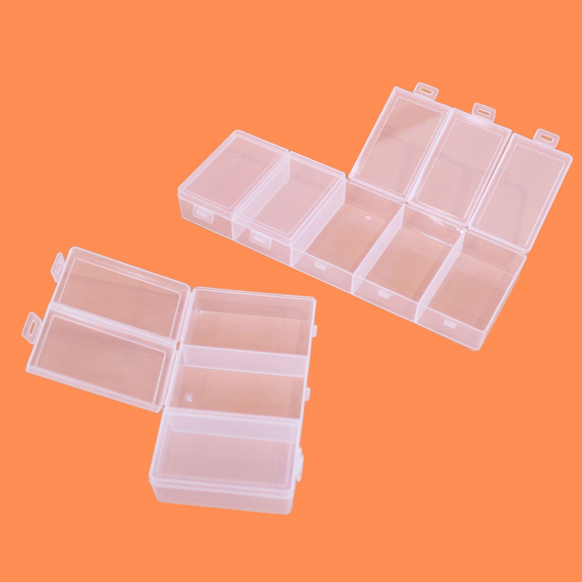 Transparent Plastic Storage Bo - Partition Screen Divider 评论和价格
