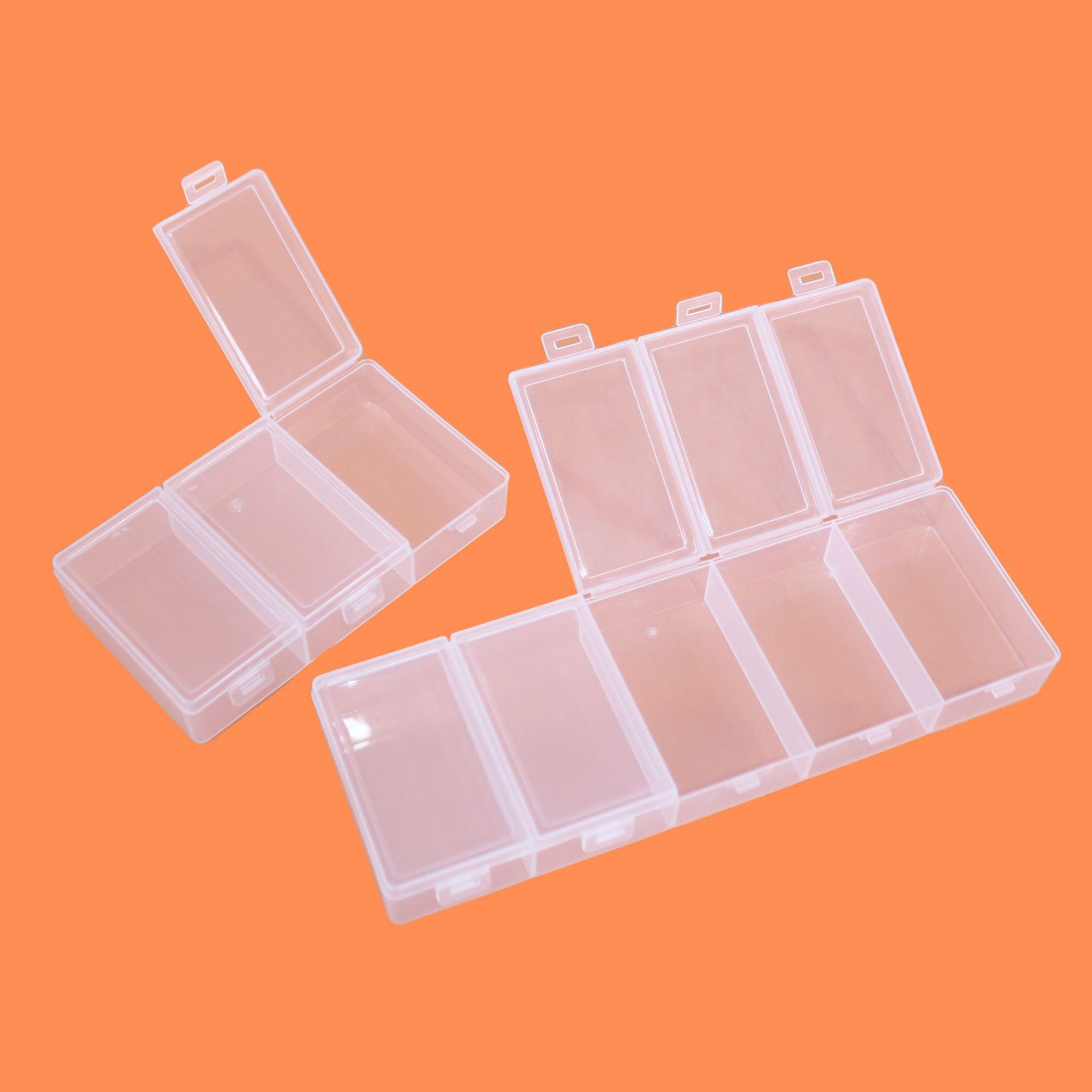 Transparent Plastic Storage Bo - Partition Screen Divider 评论和价格
