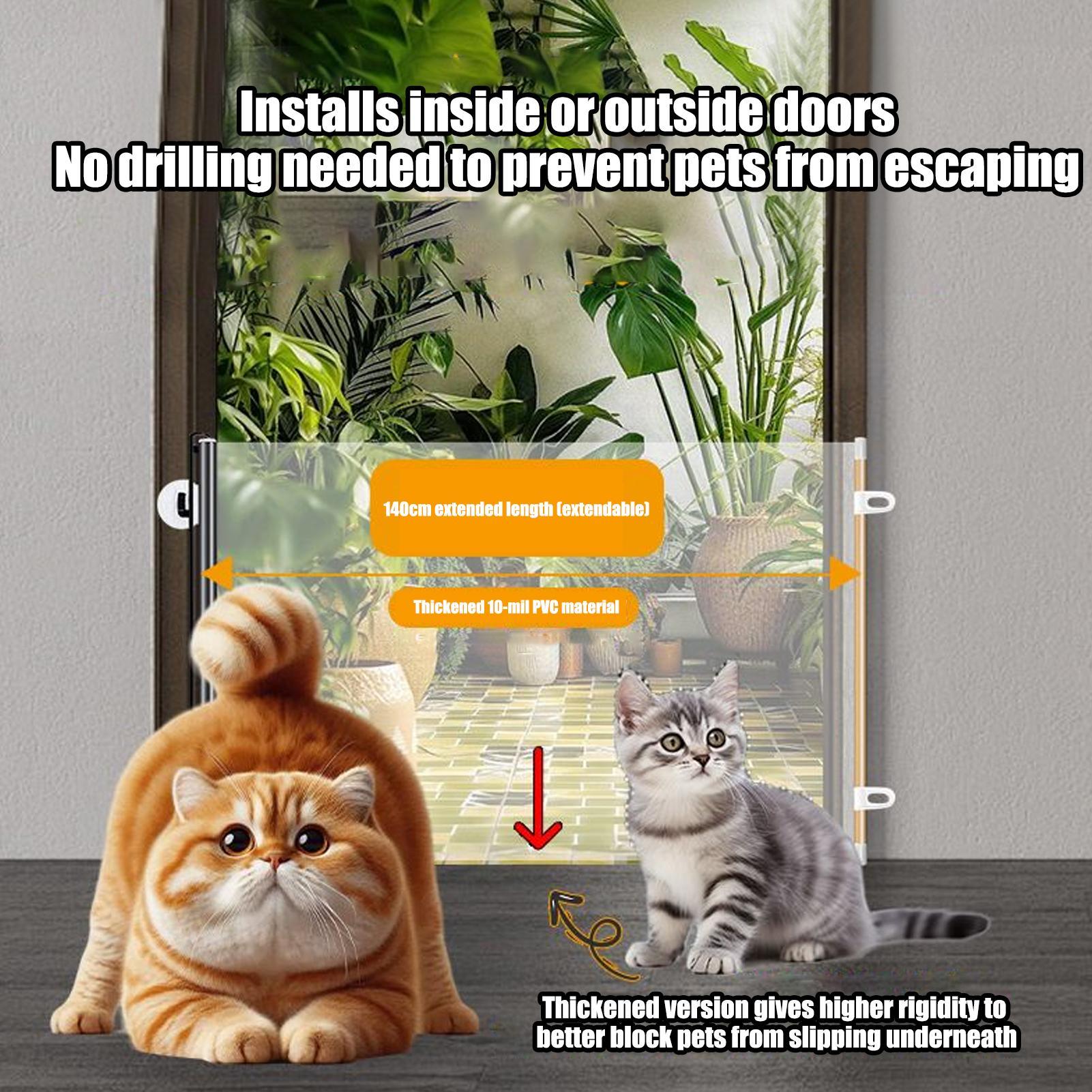 Pet Gate Retractable Portable  - Partition Screen Divider 评论和价格