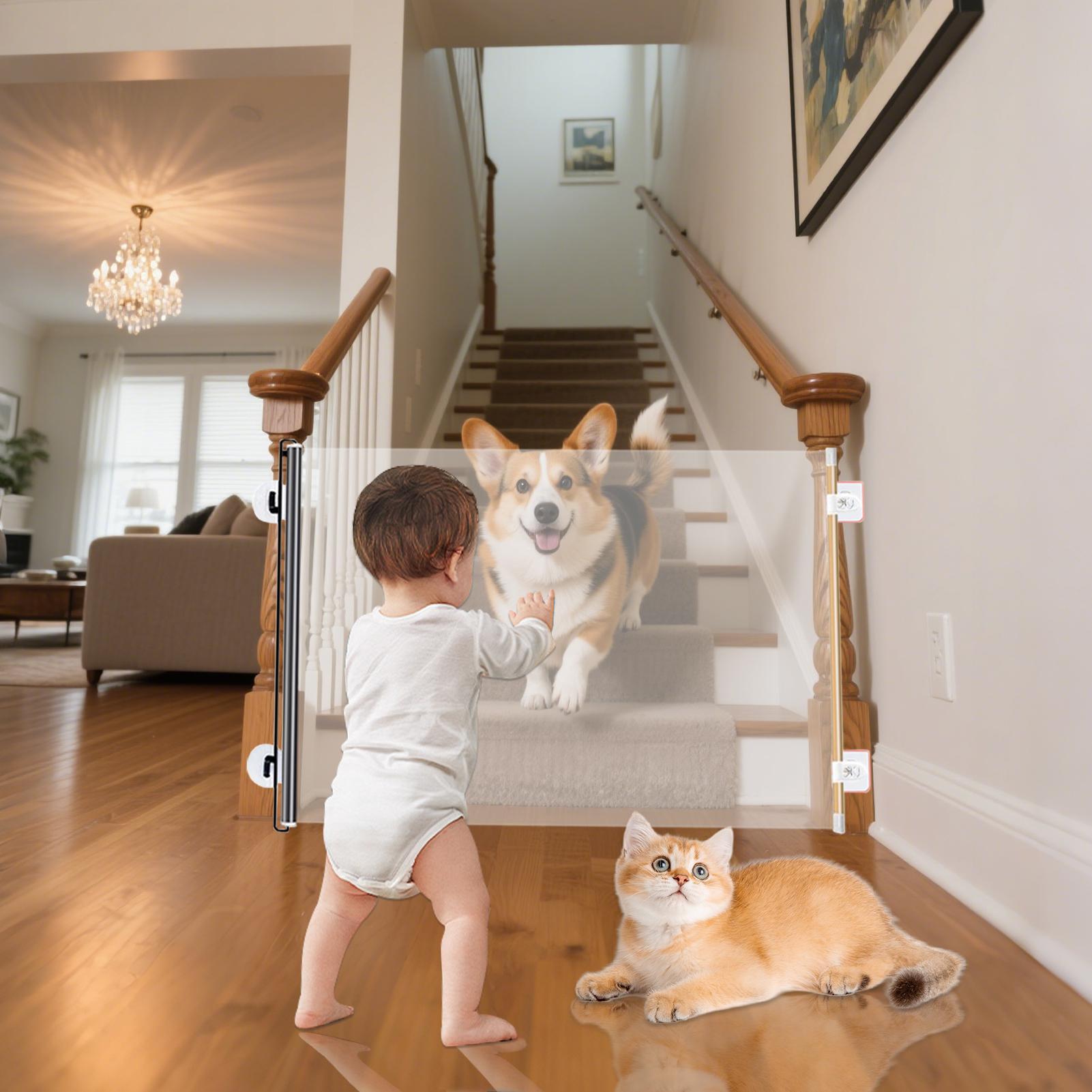 Pet Gate Retractable Portable  - Partition Screen Divider 评论和价格
