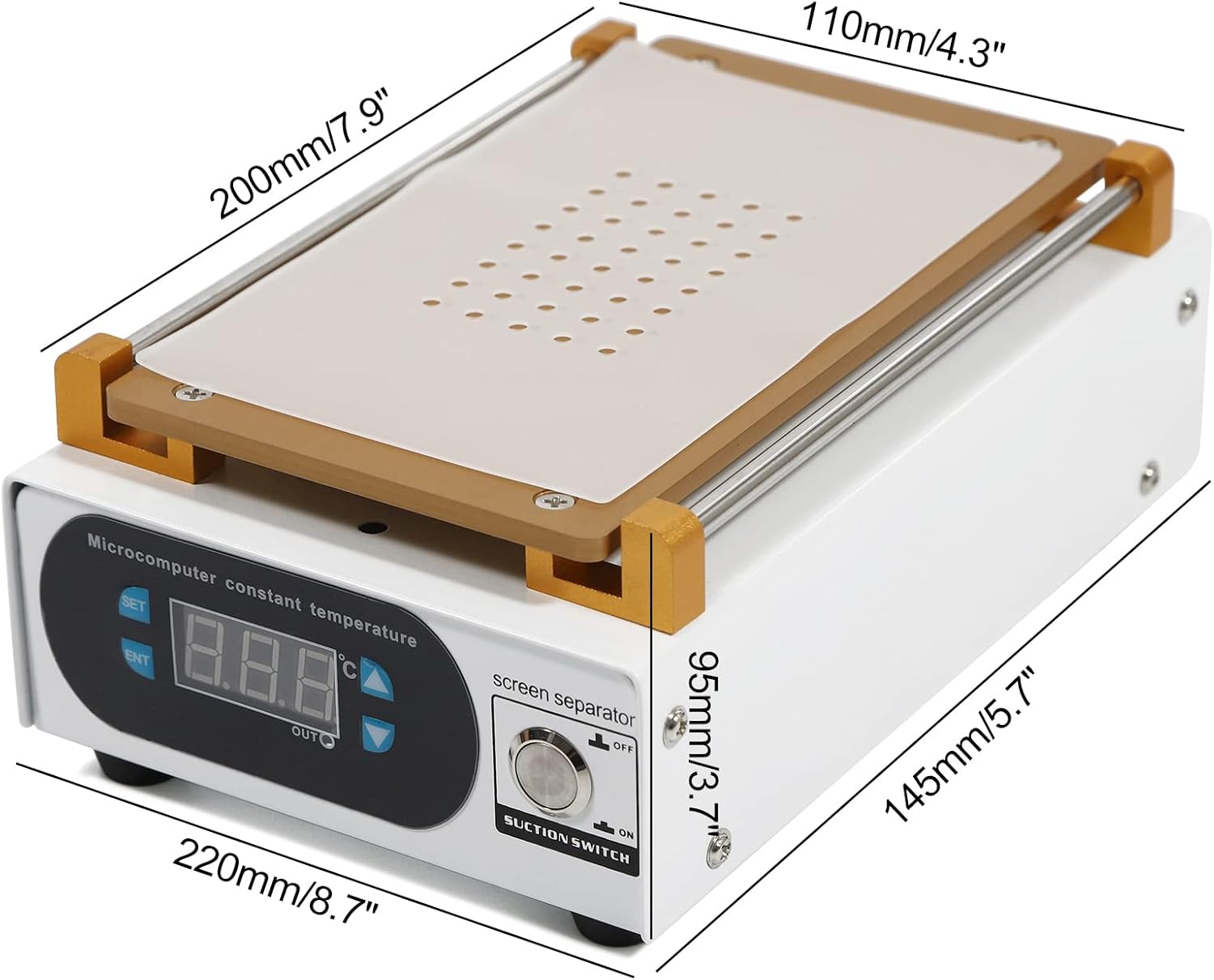 7 Inch LCD Screen Separator Ma - Partition Screen Divider 评论和价格