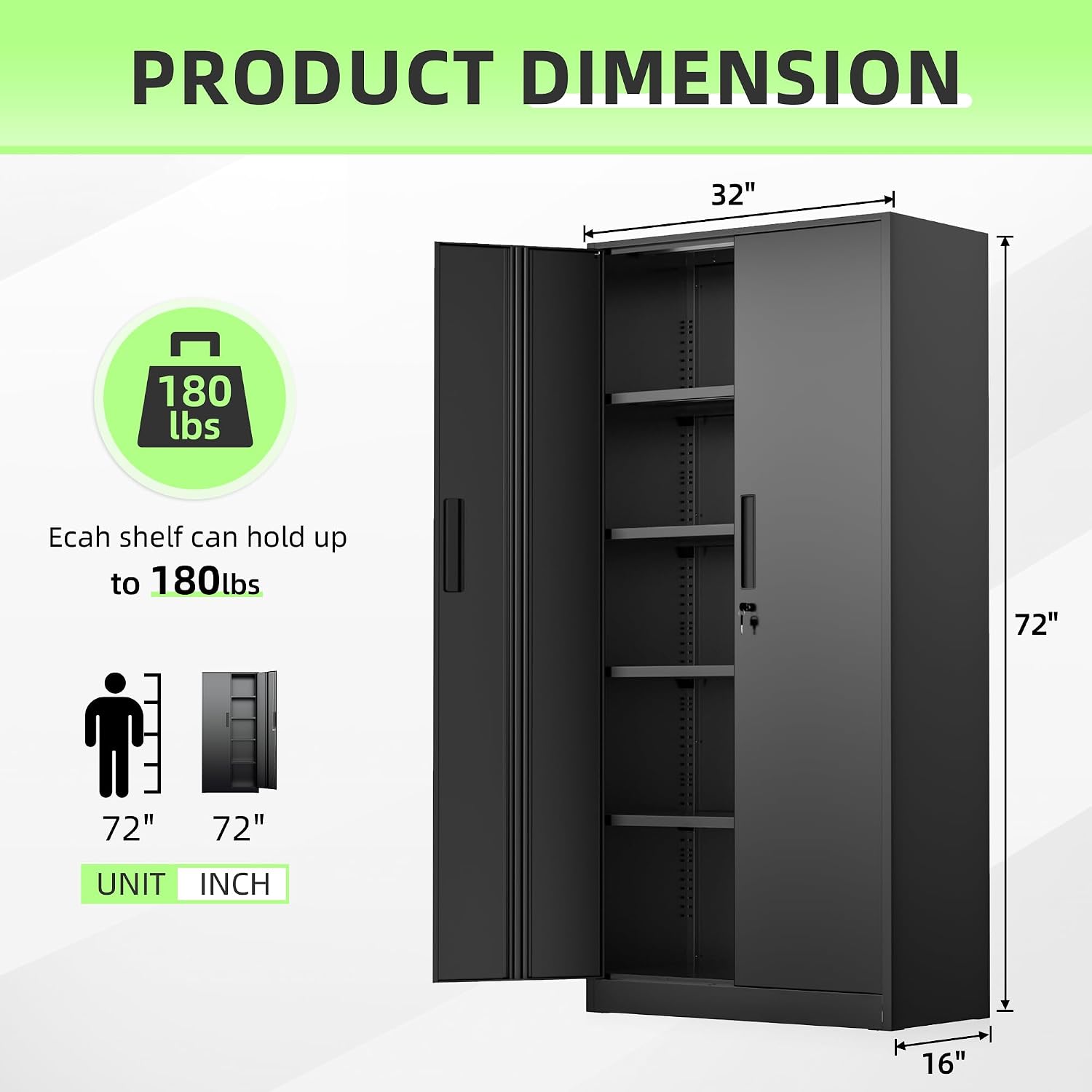 Tall Metal Storage Cabinet Org - Office Furniture Cabinets 评论和价格