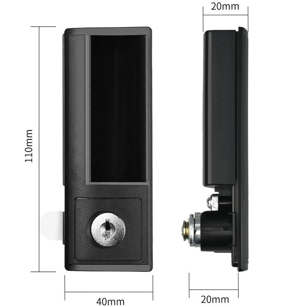 Lock Handle with Removable Zin - Office Furniture Cabinets 评论和价格