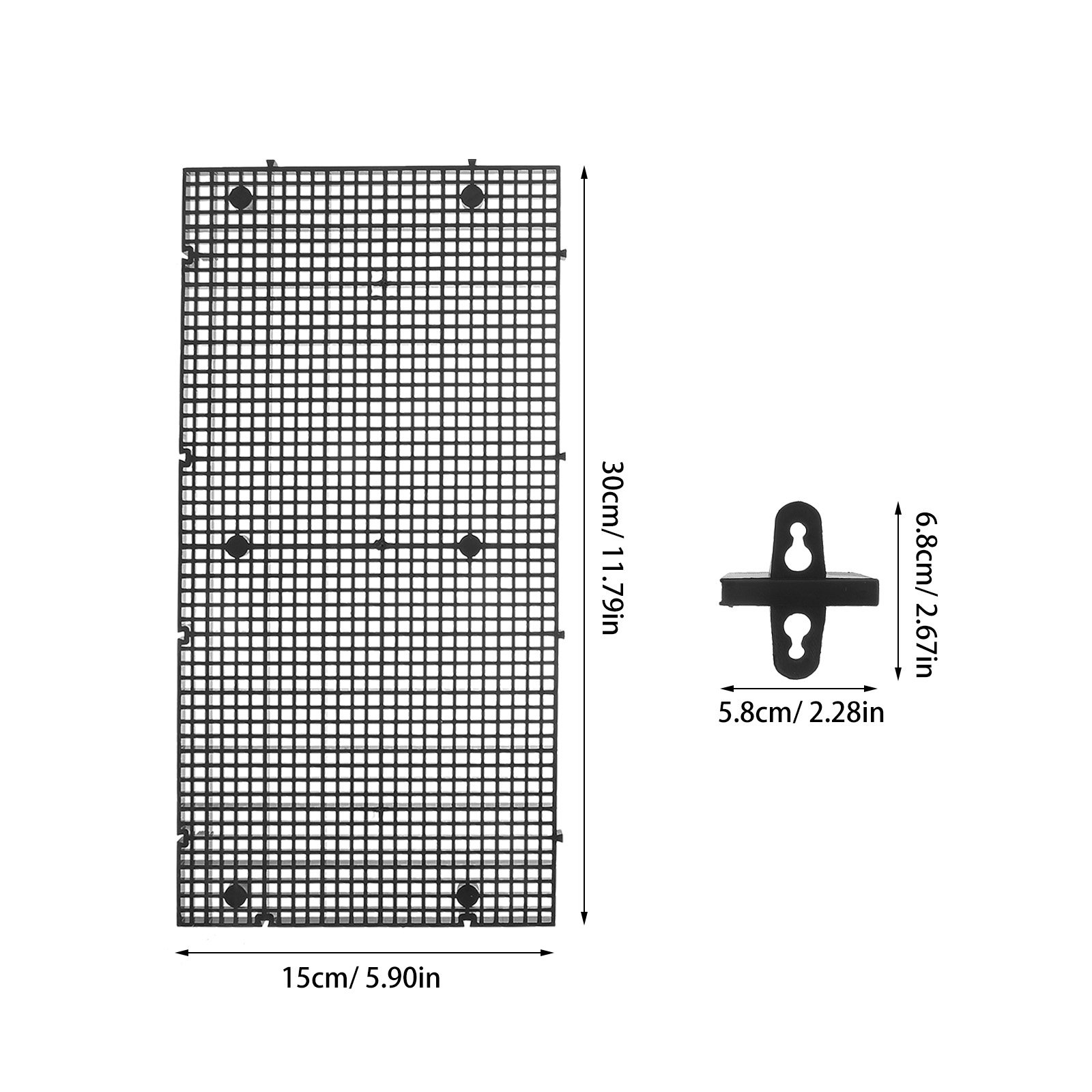 4pcs Fish Tank Isolation Board - Partition Screen Divider 评论和价格