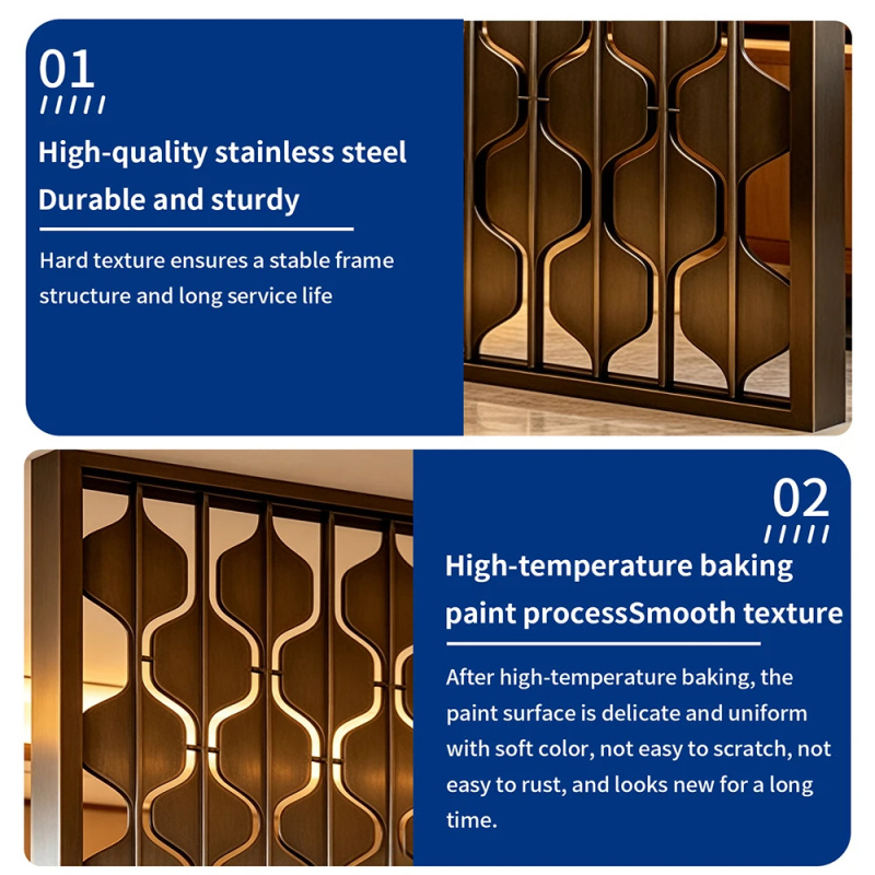 custom.Modern Design Stainless - Partition Screen Divider 评论和价格