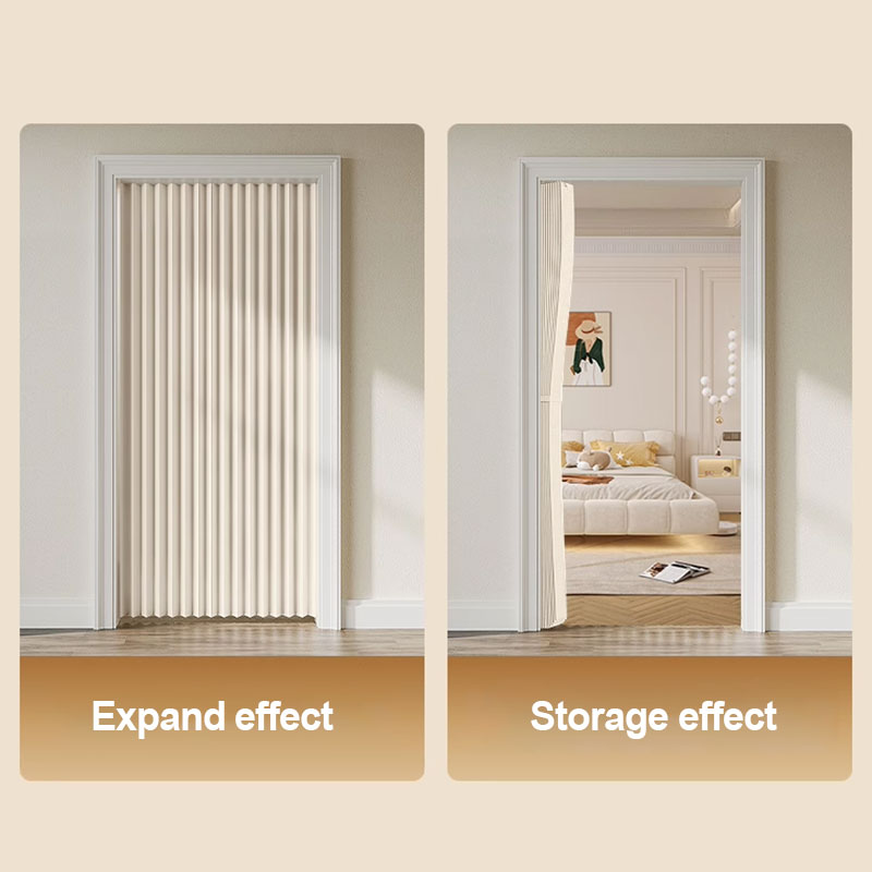 Folding Accordion Door Curtain - Partition Screen Divider 评论和价格