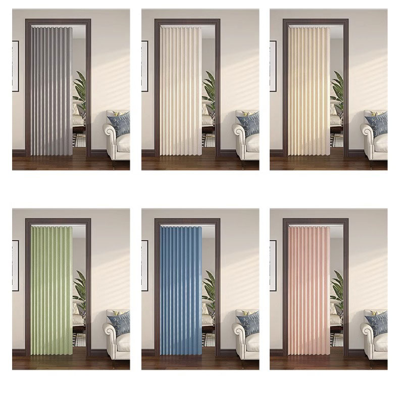 Folding Accordion Door Curtain - Partition Screen Divider 评论和价格