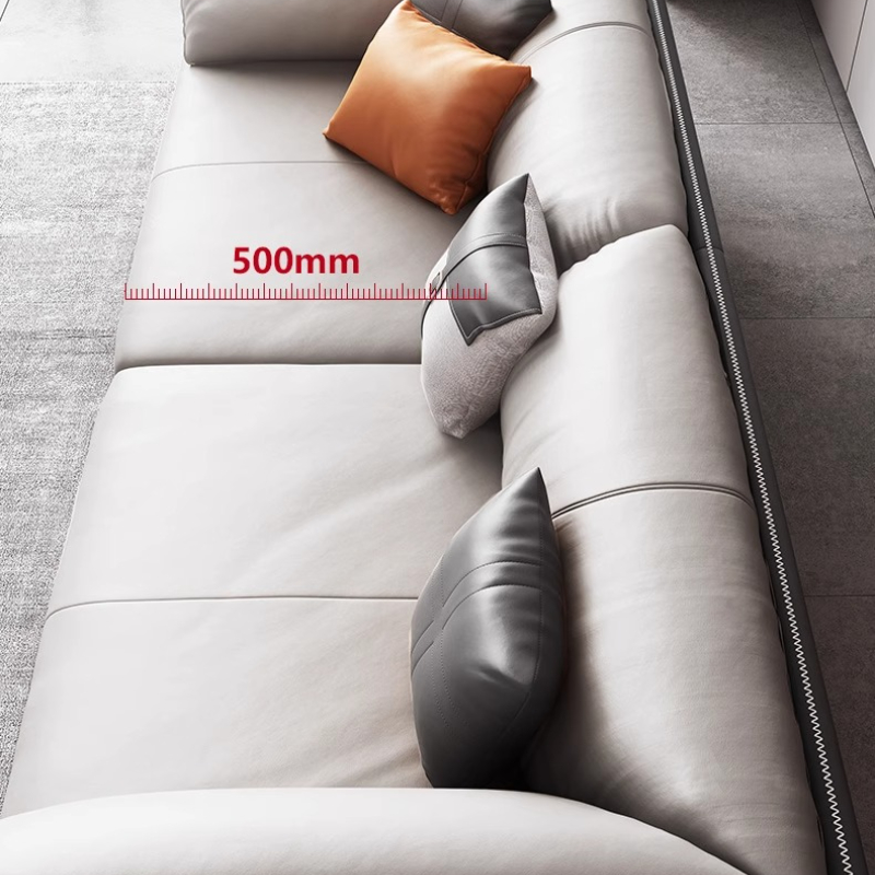 Cowhide Business Office Sofas  - Office Furniture Set 评论和价格