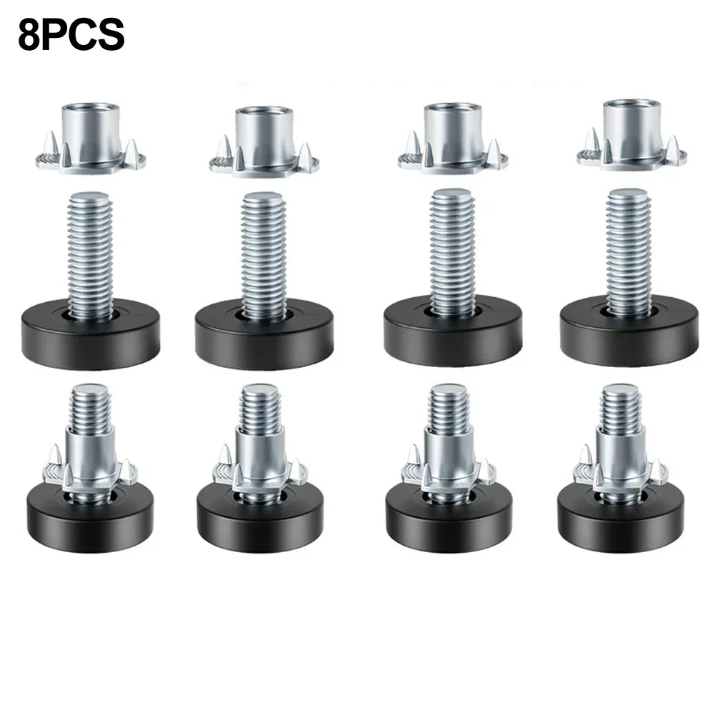8PCS Adjustable Furniture Leve - Office Furniture Cabinets 评论和价格
